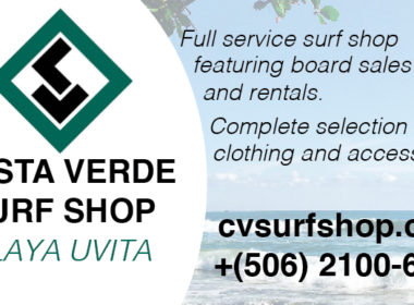 Costa Verde Surf Shop logo Uvita | Costa Pacifica Living