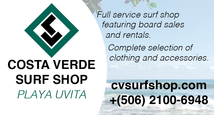 Costa Verde Surf Shop logo Uvita | Costa Pacifica Living