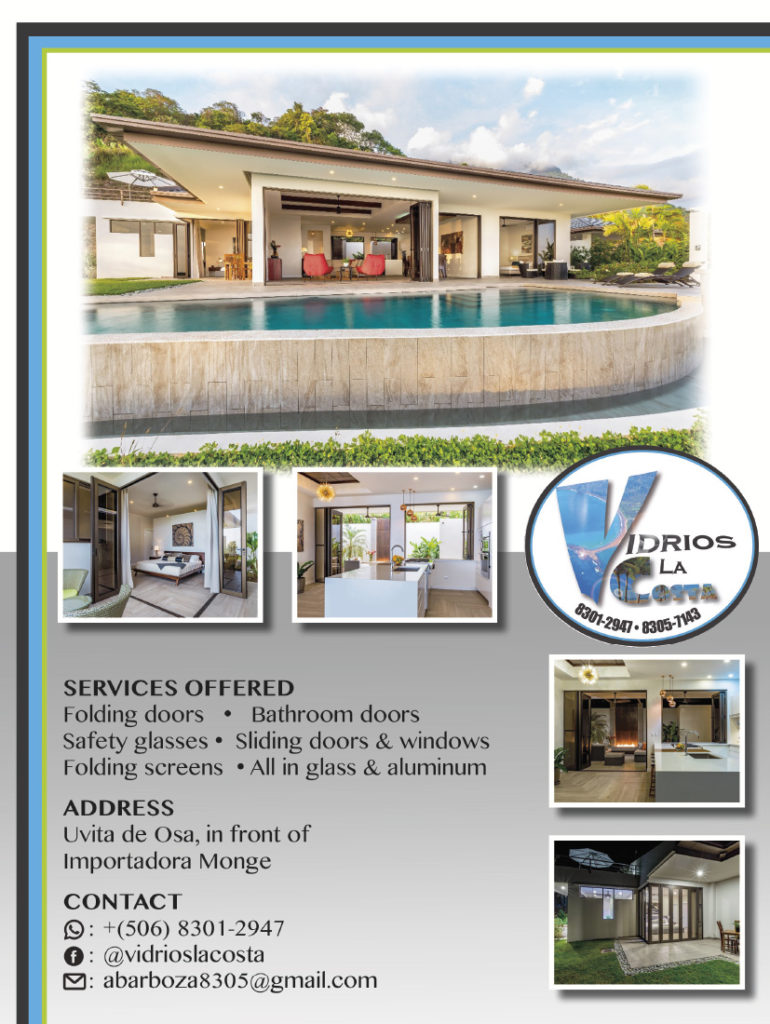 Vidrios La Costa Windows Uvita Costa Rica | Costa Pacifica LIVING